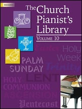 The Church Pianist's Library, Vol. 10 piano sheet music cover